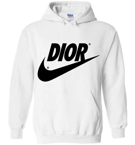 dior x nike hoodie.